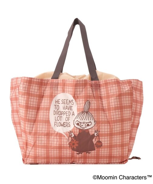MOOMIN 底板付きエコバッグレジカゴサイズ
