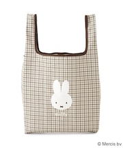 【先行販売】Dick Bruna miffy エコバッグ チェック