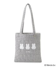 【先行販売】Dick Bruna miffy トートバッグ チェック