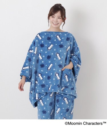 【あったか】MOOMIN ポンチョ