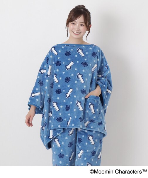 【あったか】MOOMIN ポンチョ
