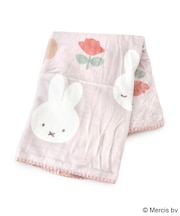 【あったか】Dick Bruna miffy リバーシブルひざ掛けブランケット