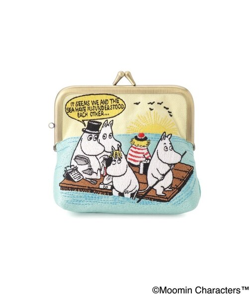 MOOMIN 畳刺繍ペンポーチ ミニ がま口