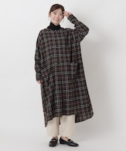 【リンネル12月号掲載】リサイクルネルワンピース