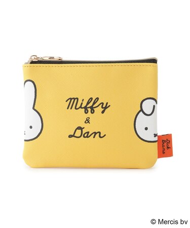 Dick Bruna miffy ミニフラットポーチ ブルーナカラー