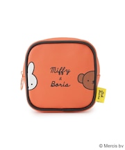 Dick Bruna miffy ミニスクエアポーチ ブルーナカラー