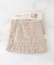 【あったか】ルボア 花柄パイピングウエストウォーマー