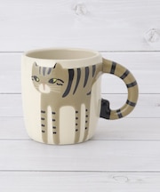 ハンドペイント キャットマグ 400ml