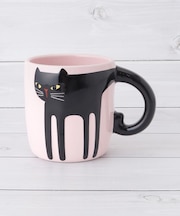 ハンドペイント キャットマグ 400ml