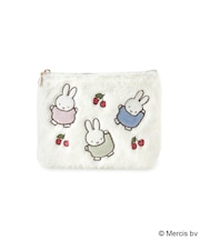 Dick Bruna miffy ミニフラットポーチ パイル