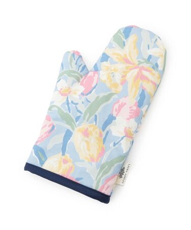 【70周年セレブレーティングプリント】チューリップス柄 ミトン