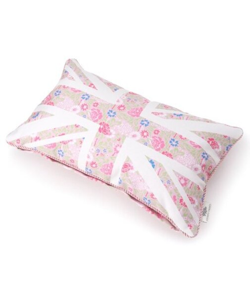 【70周年セレブレーティングプリント】ダニエラ柄 デコレーションクッション