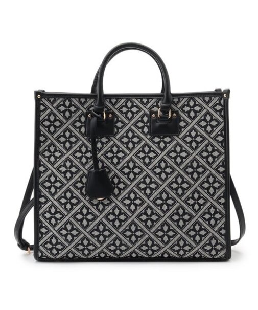 ミスタージョーンズ柄 ジャカードトート L