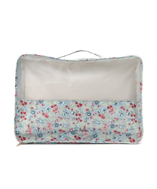 ロサ サンクタ柄 トラベルポーチLL