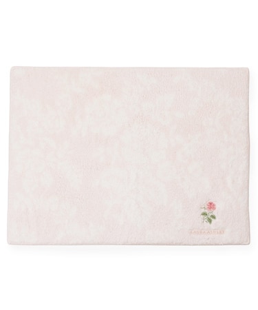 【洗える/乾きやすい/滑り止め加工】ナネット柄 バスマット