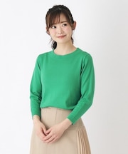 【マシンウォッシャブル可/コットン混/同素材アイテムあり】ボートネックニット