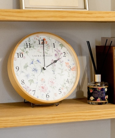ワイルドメドウ柄 ウォール クロック