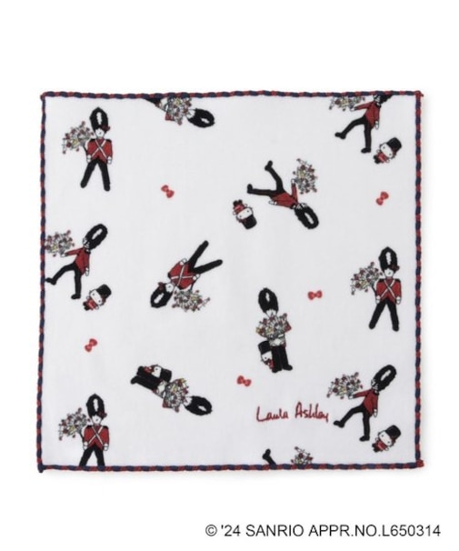 【Hello Kitty×LAURA ASHLEY】コラボタオルハンカチ