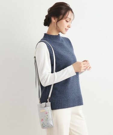 ポピー メドウ柄 ミニ ショルダー