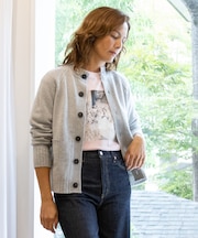 【STORY掲載！/一部店舗限定カラーあり/大人気！日本製/Laura Ashley ヒストリーフォト】ガール フォトTシャツ