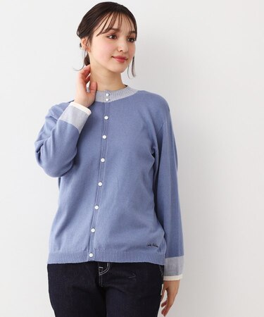 【WEB限定色！/日本製/ワンマイルウエア】 コットン コンパクトヤーン カーディガン