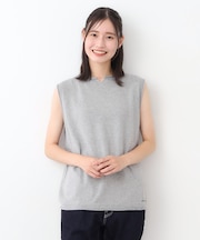 【カラー追加！日本製／ワンマイルウエア】コツトン コンパクトヤーン ベスト