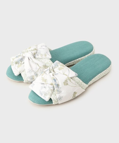 【2柄選べる】バーンウッド柄/エイボンブリー柄 ルームスリッパ