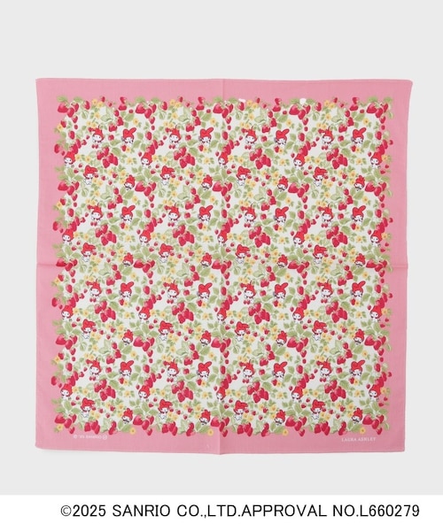 ローラアシュレイ　マイメロ マイメロディ プリントハンカチ｜ローラアシュレイの通販｜&mall