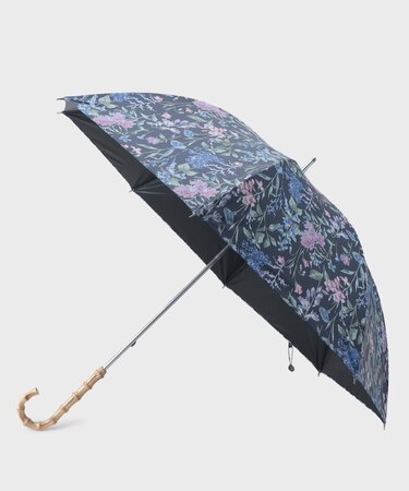 【UVカット/遮熱効果/晴雨兼用】エルストン ガーデン柄 長傘