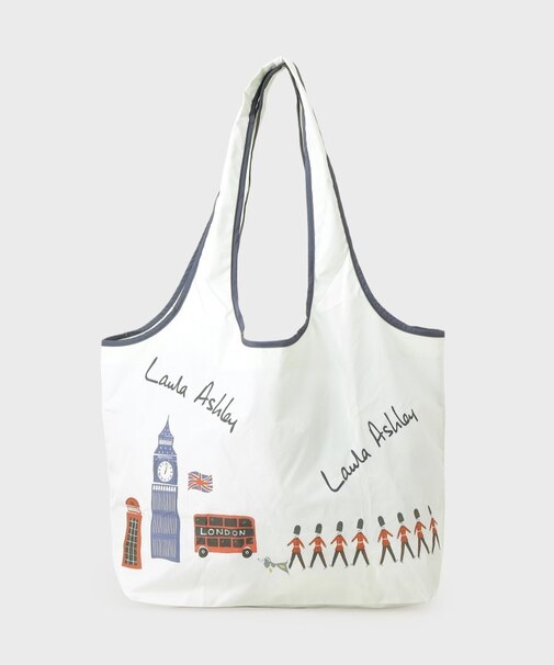 【STORY掲載!】ロンドン柄 レインパッカブルトートバッグ