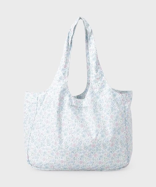 シェルストン柄 レインパッカブルトートバッグ