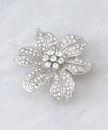 【マグネットタイプ】ブルーミングフラワー ブローチ