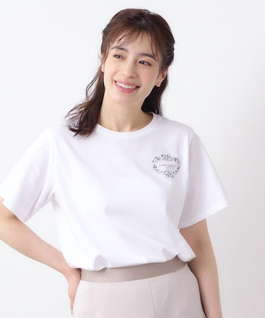 【日本製】フローラルクラウン ロゴTシャツ