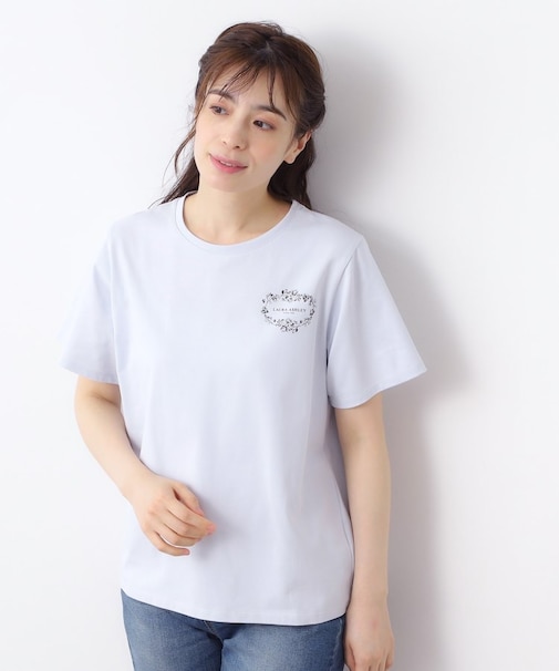 【日本製】フローラルクラウン ロゴTシャツ