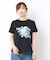 【接触冷感/UVカット／コットン100％】ストウ柄 Tシャツ