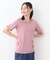 【コットン100％／刺繍入り／3colors】エラビー スプリッグ柄 Tシャツ
