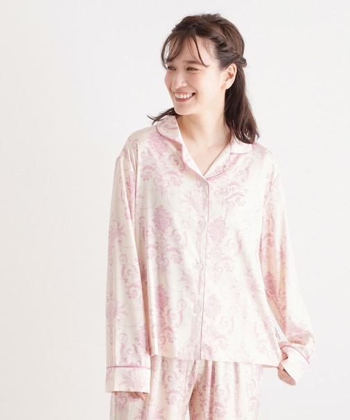 【人気デザイン！上下セット/収納袋付き】ジョゼッテパジャマ