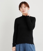 【定番人気アイテム！裏起毛】メロウエラスティックタートルプルオーバー