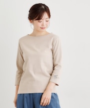 【人気アイテム！袖刺繍あり】デラヴェジャージーカットソー