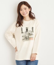 ローラ アシュレイ生誕100周年記念 枚数限定 サイクルガール フォトTシャツ