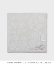 シナモロール＆バラ　タオルハンカチ