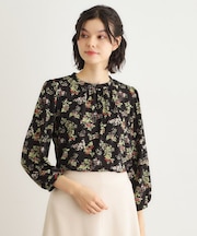 【洗える/ジャージ素材/同柄アイテムあり】ベリーズ スペースド柄チュニック