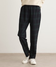 【日本製】カシミヤ混ストレッチパンツ