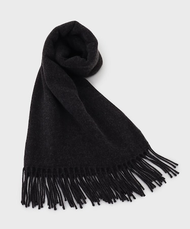 【カシミヤ混】無地ストール