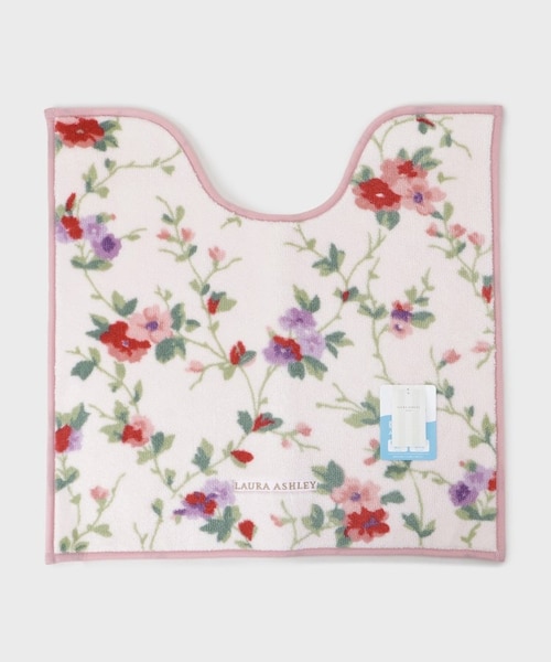 プライオリー柄 トイレマット｜ローラアシュレイの通販｜&mall（アンド