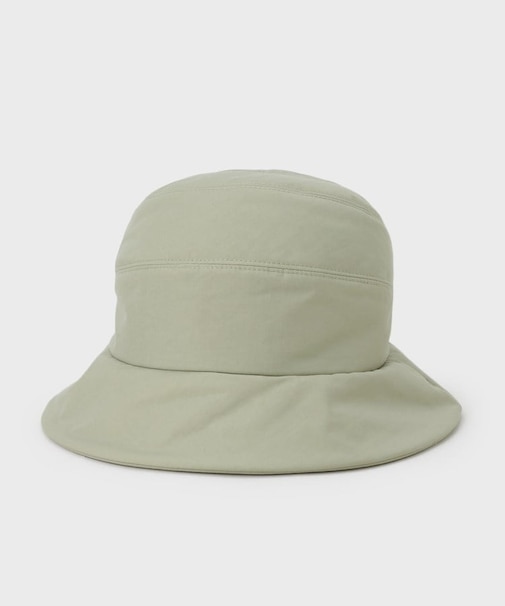 【洗える／刺繍入り】ナイロンパファーハット