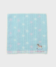 【ギフトにおすすめ！】木馬刺繍 干支タオルハンカチ