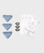 【WEB限定/ギフトにおすすめ！／ラッピング資材付き／3種選べる】同柄パッカブル 3個入りセット