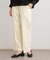 【洗える／ウエストゴム仕様】カラーストレートパンツ