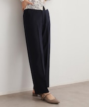 【洗える／ウエストゴム仕様】カラーストレートパンツ